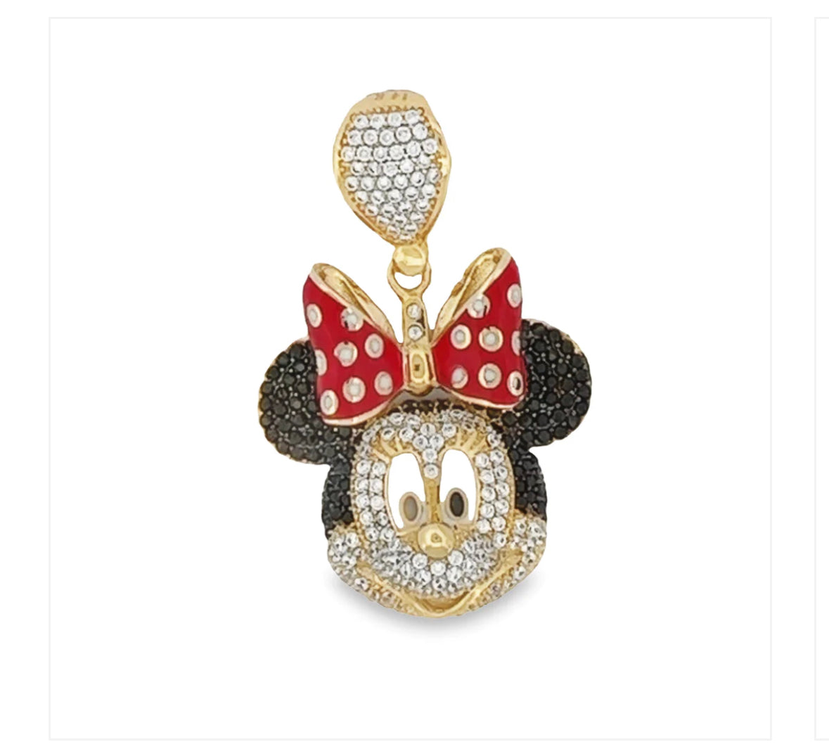 14 kt Minnie Pendant