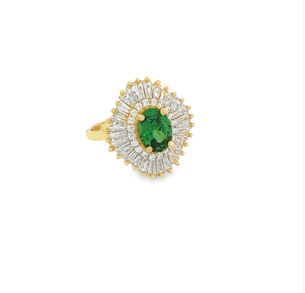 Georgina Green Stone Ring