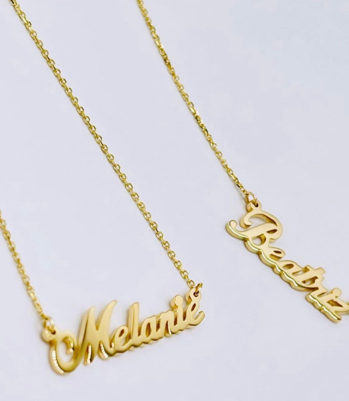 Custom Name 3mm names Cadena con nombre