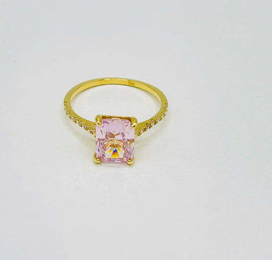 Pink Stone Ring